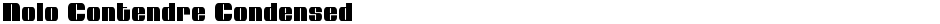 Nolo Contendre CondensedDemo