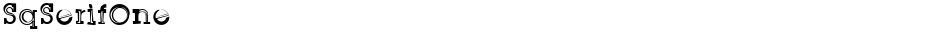 SqSerifOneDemo
