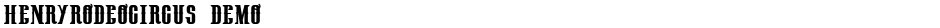 HenryRodeoCircus_demoDemo