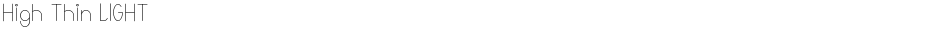 High Thin LIGHTDemo