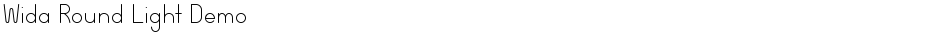 Wida Round Light DemoDemo