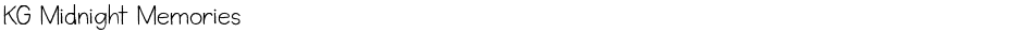 KG Midnight MemoriesDemo