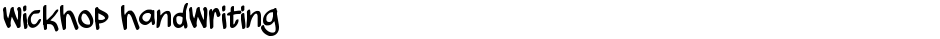 wickhop handwritingDemo