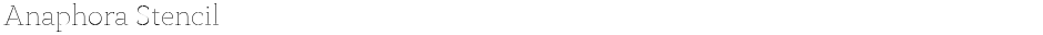 Anaphora StencilDemo