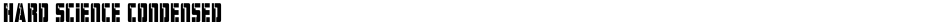 Hard Science CondensedDemo
