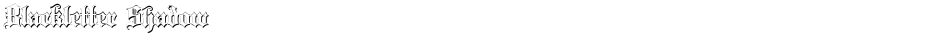 Blackletter ShadowDemo