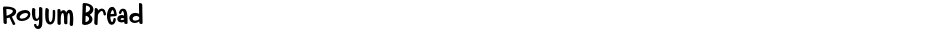 Royum BreadDemo