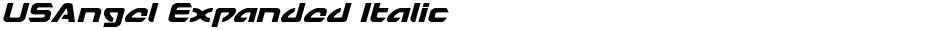 USAngel Expanded ItalicDemo