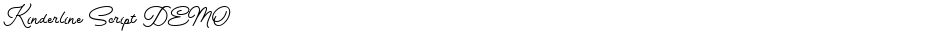 Kinderline Script DEMODemo