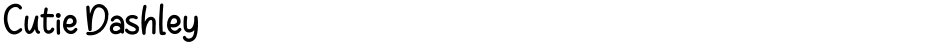 Cutie DashleyDemo