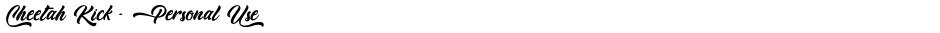 Cheetah Kick - Personal UseDemo