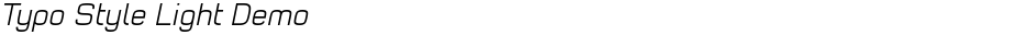 Typo Style Light DemoDemo