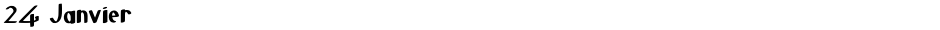 24 JanvierDemo