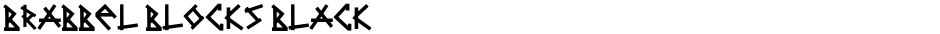 Brabbel Blocks BlackDemo