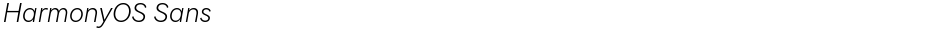 HarmonyOS SansDemo