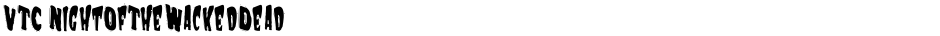 VTC NightOfTheWackedDeadDemo