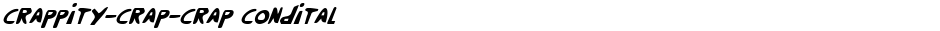Crappity-Crap-Crap CondItalDemo