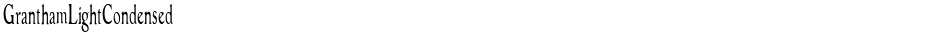 GranthamLightCondensedDemo