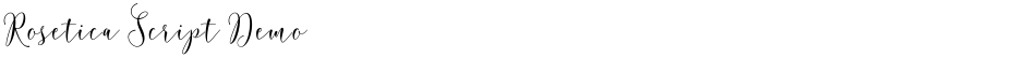 Rosetica Script DemoDemo