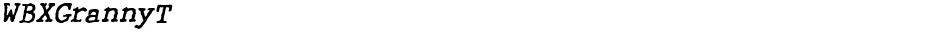 WBXGrannyTDemo