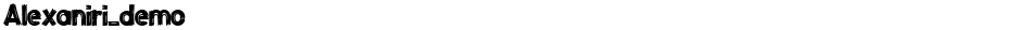Alexaniri_demoDemo