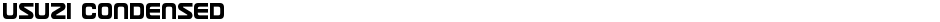 Usuzi CondensedDemo