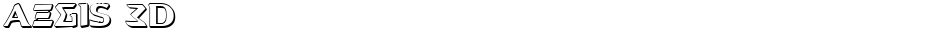 Aegis 3DDemo