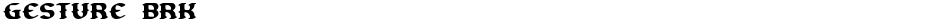 Gesture BRKDemo