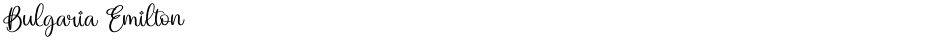 Bulgaria EmiltonDemo