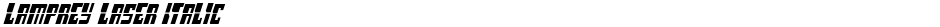 Lamprey Laser ItalicDemo