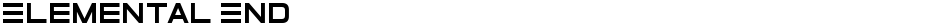 Elemental EndDemo