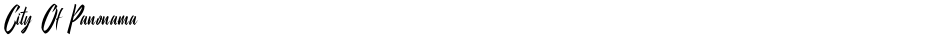 City Of PanonamaDemo