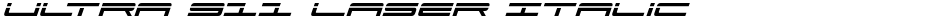 Ultra 911 Laser ItalicDemo