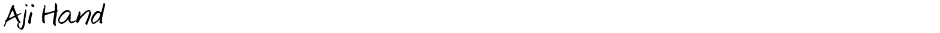 Aji HandDemo