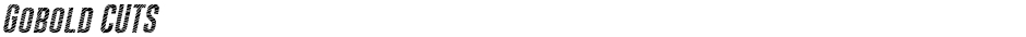 Gobold CUTSDemo