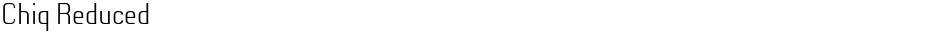 Chiq ReducedDemo