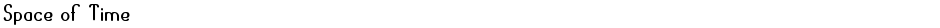 Space of TimeDemo