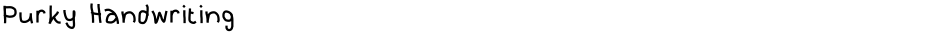 Purky HandwritingDemo