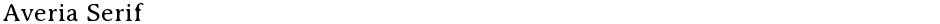 Averia SerifDemo