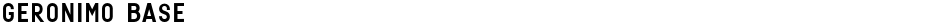 GERONIMO BASEDemo