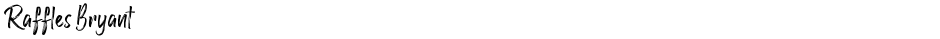 Raffles BryantDemo