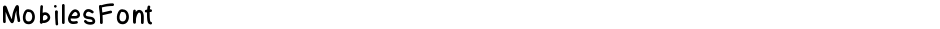 MobilesFontDemo