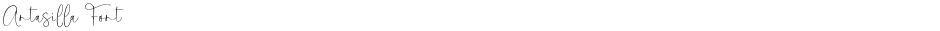 Antasilla FontDemo