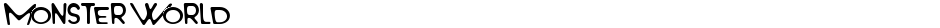 Monster WorldDemo