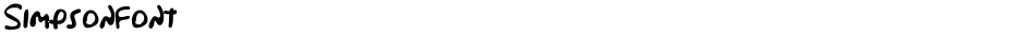 SimpsonfontDemo