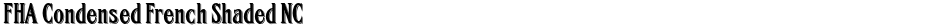FHA Condensed French Shaded NCDemo