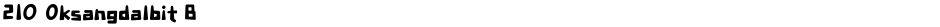 210 Oksangdalbit BDemo