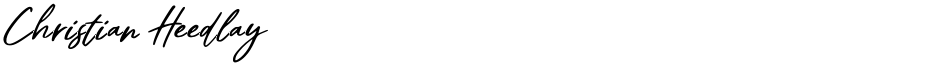 Christian HeedlayDemo