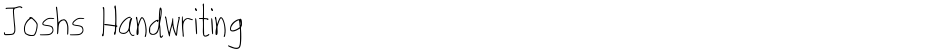 Joshs HandwritingDemo