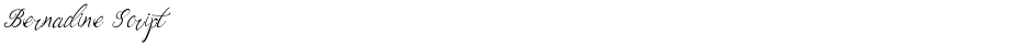 Bernadine ScriptDemo